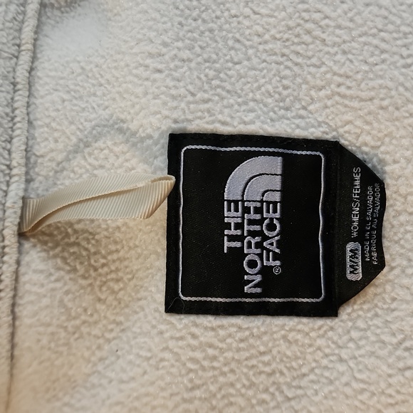The North Face Jacket cream zip jacket size Medium - Picture 5 of 6